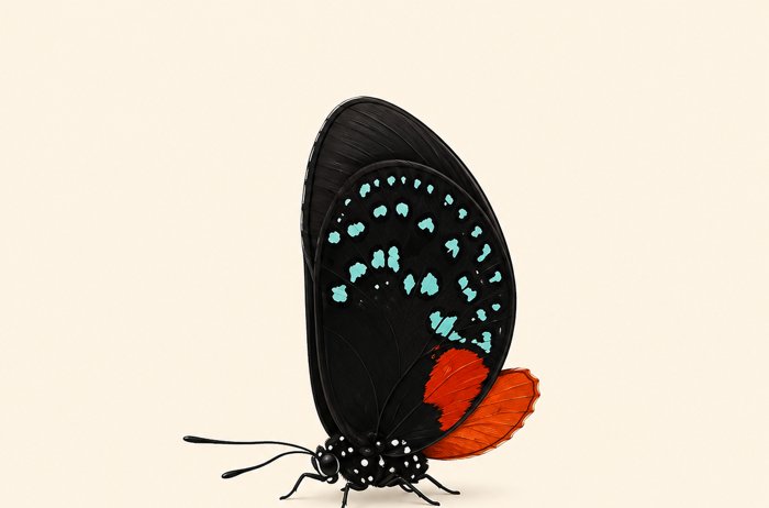 Atala butterfly