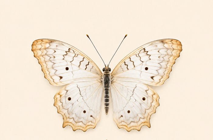 White Peacock butterfly