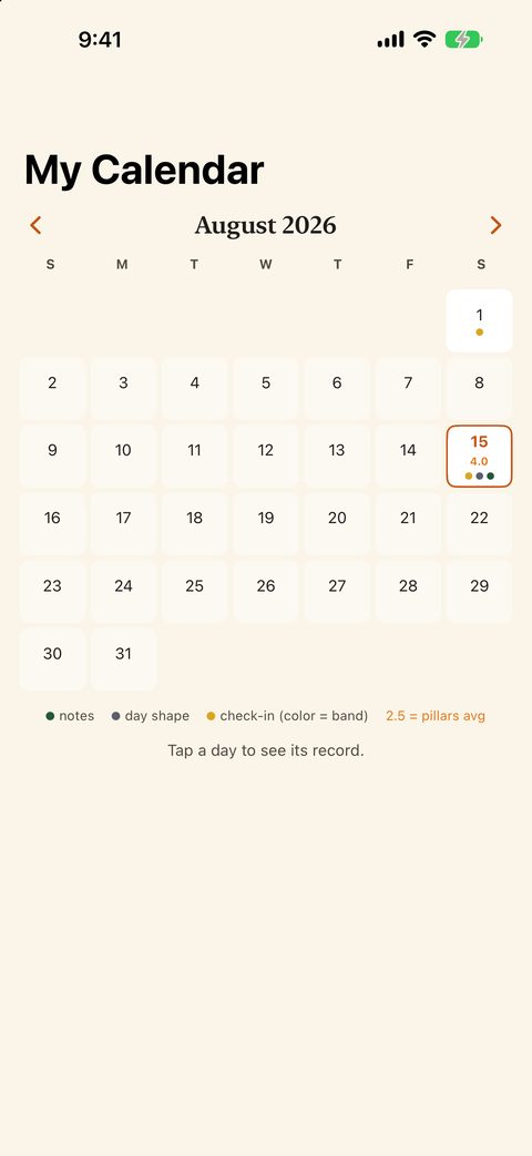 My Calendar